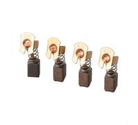 Gdfnmogo 4 spazzole di ricambio CB430 per motore in carbonio per smerigliatrice angolare LXT da 18 V BHR200 DGA452 DGA452Z 191971-3, costruzione in metallo e carbonio a lunga durata con filo