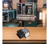 Gdfnmogo 4V210-08 Valvola pneumatica a solenoide a 2 posizioni 5 vie DC 24V 3W con base Quick Fit da 1/4 di pollice e set silenziatore per automazione industriale