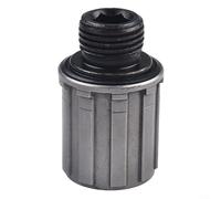 Gdfnmogo Acciaio per MTB Cassette Mozzo Corpo 8-11 Velocità Ruota Libera Core con Rondella per Mountain Per Biciclette, Per Quando, Novatec, Fastace (8-10s nero perline sciolte)