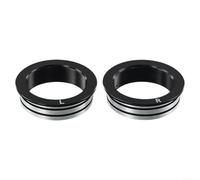 Gdfnmogo Adattatore da BB30 a movimento centrale in lega di alluminio, convertitore da 42 mm, per SRAM RaceFace BB68 73 51 52 70 tazze, nero