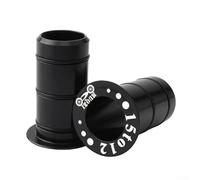 Gdfnmogo Adattatore di conversione per mozzo della bici da 15 mm a 12 mm riduttore di dimensioni dell'asse passante per mozzo freno a disco da 100 x 12 mm boccola in alluminio leggero