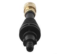 Gdfnmogo Adattatore per asta di prolunga lancia corta WA4013, attacco per idropulitrice in plastica da 150 mm per modelli Hydroshot, converte lancia lunga in lancia corta per