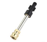 Gdfnmogo Adattatore per idropulitrice in ottone e acciaio inossidabile 1/4 di pollice Quick Connect Raccordo 3600 PSI per Karcher K2-K7 Connettore ugello spray per lavaggio auto Ricambio durevole