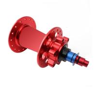 Gdfnmogo Adattatore per mozzo dell'asse passante da 15 mm a 12 mm, boccola di conversione in lega di alluminio per mozzi freno a disco da strada, compatibile con mozzi anteriori da 100 x 12 mm (blu)