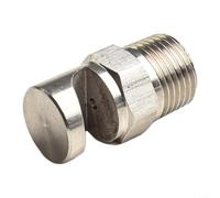 Gdfnmogo Ampio ugello senza braccio spruzzatore deflettore in acciaio inossidabile con angolo di 140-170 gradi per irrigazione giardino attrezzature agricole 1/2 pollice per filettatura BSP