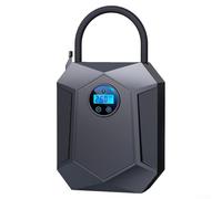 Gdfnmogo Aria a 30l/min Pneumatici Gonfiatore Per Facile Compressore Psi Pressione di Flusso 12v Auto Digitale e Biciclette Max Rate Led Luce Trasporto per Avere 150