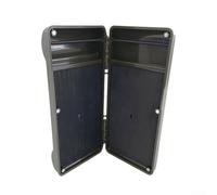 Gdfnmogo Attrezzatura Esca da pesca per avere doppia attrezzatura 14 scomparti accessori in ABS organizer laterale manico in plastica avendo scatola più 2 pezzi (blu)