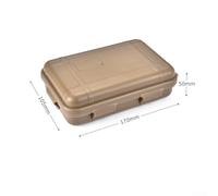 Gdfnmogo Borsa portaoggetti da esterno con rivestimento in PE antiurto per tutte le attività acquatiche, Colore Fango (M)