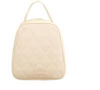 Gdfnmogo Borsa termica per il pranzo in poliestere impermeabile, tasche multiple per utensili e accessori, capiente capacità 7,6 l, base rinforzata per una maggiore durata (beige)