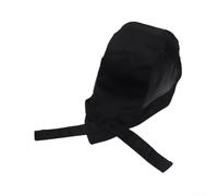 Gdfnmogo Cappello da chef per uomini e donne, design teschio pirata con retro in rete per traspirabilità, cappello da cucina regolabile in cotone per Restau(E)