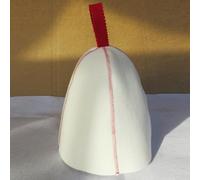 Gdfnmogo Cappello da sauna in feltro di lana ispessito per protezione e calore, cuffia da bagno isolata per copertura della testa e delle orecchie, vestibilità comoda per sauna prolungata a casa