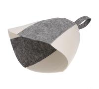 Gdfnmogo Cappello da sauna in feltro di lana ispessito per protezione e calore, cuffia da bagno isolata per copertura della testa e delle orecchie, vestibilità comoda per sauna prolungata a casa