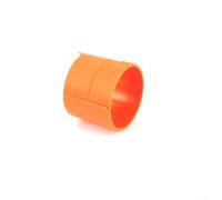 Gdfnmogo Caricatore per sacchetti in PVA per pesca alla carpa, per alimentatore grossolano, strumento di riempimento in plastica antiscivolo, compatibile con sacchetti a rete solida, set di grandi e