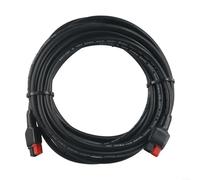 Gdfnmogo Cavo di prolunga solare in rame stagnato 16 AWG per connettore Anderson, 45 A rosso + cavo nero da 6 m per pannello solare, generatore e stazione