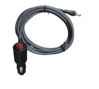 Gdfnmogo Cavo di ricarica per auto DC12-24V con interruttore e fusibile integrato, cavo impermeabile 18AWG per Starlink Mini, compatibile con sistemi di veicoli da 12 V 24 V (2/3/5 m opzionale) (2 m)