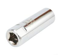 Gdfnmogo Chiave a bussola per candele a 12 punti, attacco da 3/8", strumento di rimozione a parete sottile, per la maggior parte delle auto, con struttura magnetica in acciaio al cromo vanadio (16 mm)