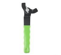 Gdfnmogo - Chiave a perno regolabile per smerigliatrice angolare, rimozione e riparazione di dadi di bloccaggio, gamma 12-47 mm, utensile in metallo resistente con manico verde per macchine per marmo