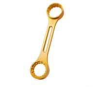 Gdfnmogo Chiave per movimento centrale della bici, 10 in 1, in lega di alluminio, 12 tacce, 16 tacche BB, strumento di rimozione per FSA-386 44 mm DUB 24T BBR-60 (dorato)