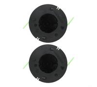 Gdfnmogo Confezione da 2 bobine e filo per decespugliatore da 1,6 mm x 5 m, in plastica resistente, compatibile con Stihl FSA56 FSE41 FSE52 PP500 per una cura efficiente del prato e facile