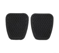 Gdfnmogo Confezione da 2 coperture in gomma per pedali freno e frizione per auto a cambio manuale, 4,7 x 5,8 cm, cuscinetti di ricambio antiscivolo, adatti alla maggior parte delle auto standard Inte