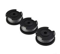 Gdfnmogo Confezione da 3 bobine e filo di ricambio per decespugliatore Bosch EasyGrassCut 18 V, compatibile con EasyGrassCut 23/26/18-230/18-260, lunghezza 4 m, diametro 1,6 mm, parte