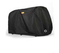 Gdfnmogo Copertura antipioggia per bicicletta ispessita, impermeabile e resistente al sole, protezione dalla polvere, per bici da strada e mountain bike, protezione UV all'aperto (210D nero)