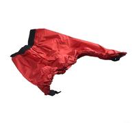 Gdfnmogo Copertura impermeabile in nylon per cabina di guida per kayak, canoa, barca, cinghie elastiche e vestibilità regolabile, protezione antipolvere per riporre fuori stagione o (rosso, M)