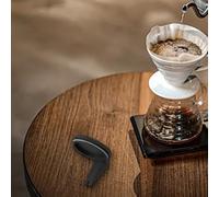 Gdfnmogo Copertura per manico per macinacaffè manuale per Comandante C40 MK4, per materiale PLA, gomma sigillante per anello, design ergonomico curvo, garantisce freschezza (rosa)