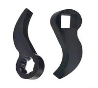 Gdfnmogo Crowbar Adapter Head Equipment for 1/2 Inch Plus 3/8 Inch Ratchet Wrench Chrome Vanadium Steel Pry Bar Adapter for Automotive Repair and Construction (A)