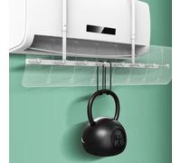 Gdfnmogo Deflettore regolabile per diffusore d'aria a soffitto, controllo direzionale a 8 vie, materiale ABS, aria fredda diretta e condensa (senza filtro)