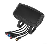 Gdfnmogo Display per contatore scooter elettrico Smartgyro Crossover Dual Max, pannello strumentazione di ricambio in plastica nera, resistente all'usura (metro)