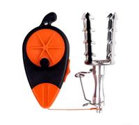 Gdfnmogo Dispositivo di salvataggio per pesci con lenza PE da 30 m, in acciaio inox, per attrezzatura da pesca strappata, compatibile con esche vibranti a forma di pesciolino, matita, piastra di ferro