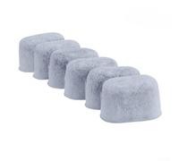 Gdfnmogo Filtri per acqua al carbone attivo per macchine da caffè, macchine per caffè espresso e distributori d'acqua, confezione da 6, 5,6 x 3,3 x 3,2 cm, migliora il gusto (6 pezzi)