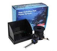 Gdfnmogo Fish Finder HD IPS da 4,3" con fotocamera grandangolare a 220°, gamma di profondità 0,6 m-500 m, impermeabile IP68 per pesca su ghiaccio, mare, lago e fiume, opzioni di cavo da 15 m/20 m/30 m