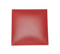 Gdfnmogo Foglio di gomma da ping pong con spugna ad alta elasticità per racchette da ping pong, spessore 2,2 mm, durezza 42-45, colore nero o rosso (rosso)