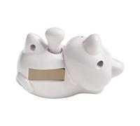 Gdfnmogo Gatto portafortuna cinese a energia solare, ornamento per auto Feng Shui Maneki Neko Fortune Feng Shui con materiale ABS per la decorazione domestica (A)