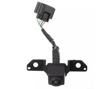 Gdfnmogo Griglia paraurti anteriore per telecamera di parcheggio per Q50 Q60 2018-2023, ricambio OEM 284F1-6HL0A, montaggio in ABS nero compatibile con fotocamera frontale