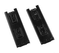 Gdfnmogo Guide di scorrimento corte per cassetti, 45 mm di larghezza, tripla sezione, con cuscinetti a sfera, montaggio laterale, per cucina, camera da letto, armadi da ufficio, 125 mm, confezione da