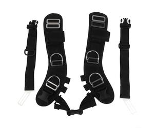 Gdfnmogo Imbracatura regolabile con piastra posteriore per immersioni subacquee - Nylon ultraleggero e acciaio inossidabile per backplane BCD con spalline in neoprene, cinghie a prova di mare