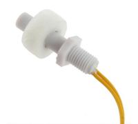 Gdfnmogo Interruttore galleggiante per serbatoio dell'acqua e sensore di livello del liquido della piscina, valutazione di contatto 10 W, corrente di commutazione 0,5 A, materiale galleggiante in