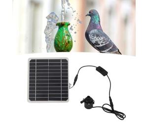Gdfnmogo Kit acqua solare da 30 W con controllo del flusso regolabile e uscita 800 l/h per irrigazione giardino, circolazione stagno e uso off-grid - DC 12V monocristallo