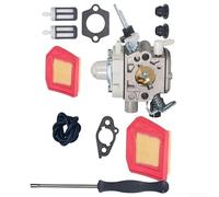 Gdfnmogo Kit carburatore compatibile con 4147-120-0625 e filtro dell'aria 4147-141-0300, ricambio per decespugliatore STIHL FS240/FS240R/FS240RC/FS260/FS260R/FS260RC/FS340,