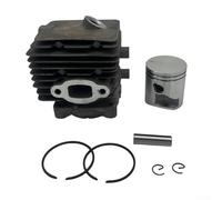 Gdfnmogo Kit cilindro e pistone 4241-020-1203 con anelli da polso clip 34 mm metallo per BG86 BG86C SH86C SR BR 200 Series per soffiatore foglie e modelli di vuoto