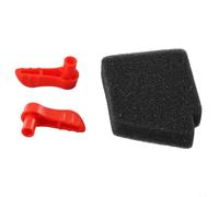 Gdfnmogo Kit leva e filtro aria per Craftsman VS-2 BVM200FE per soffiatore foglia, compatibile con carburatore Zama C1U-W43 e sostituisce la parte 545157104, plastica resistente
