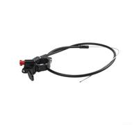 Gdfnmogo Lega Forcella anteriore Remote Lockout Leva 22.2mm MTB | Corpo in lega di alluminio, resiste agli urti, attacco barra da 22,2 mm, include cavo e tubo, finitura nera