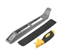 Gdfnmogo Lima manuale in acciaio inossidabile per lavorazione del legno, raspa in metallo con antiscivolo, dimensioni 140 mm e 300 mm, rilascio a vite per un fissaggio sicuro della lama (B)