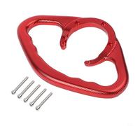 Gdfnmogo Maniglia per bracciolo del serbatoio del carburante per la sicurezza dei passeggeri - Per maniglione in lega di alluminio CNC con scanalature antiscivolo, compatibile con Ya (ROSSO)