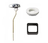 Gdfnmogo Maniglia regolabile in lega di zinco con rinforzo in rame per serbatoi WC TOTO, leva di ricambio durevole e versatile