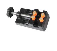 Gdfnmogo Mini morsa da banco piccola morsa da tavolo con pinze a becco piatto resistente, apertura regolabile da 54 mm, struttura in acciaio ad alto tenore di carbonio, stabile antiscivolo