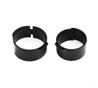 Gdfnmogo Morsetto per deragliatore anteriore, 34,9 mm a 31,8 mm, supporto in plastica per anello per bici da strada e montagna, per deragliatori anteriori, nero